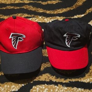 Atlanta Falcons Red and Black Caps